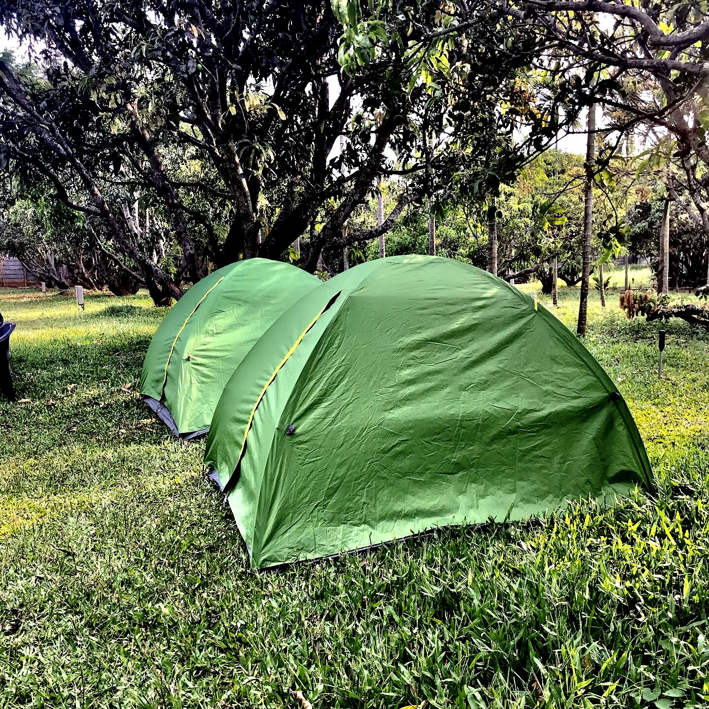 Camping In Tents